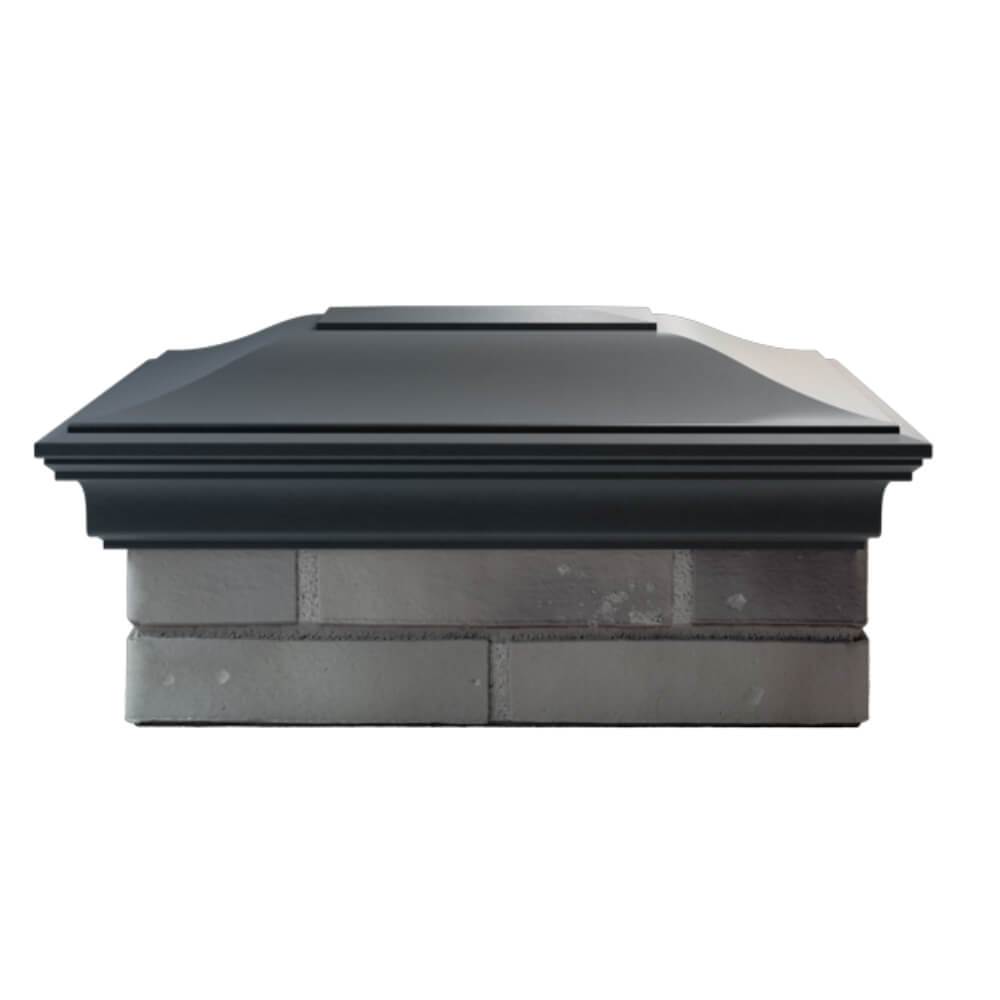 Колпак Zking Монблан Серый на столб 2х1.5 кирпича (515х385мм) в Первоуральске фото