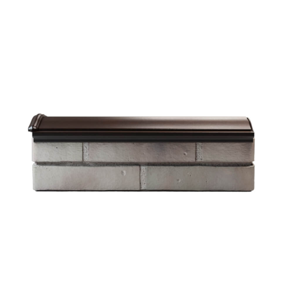 Парапет Zking Монблан Коричневый посадка на 0.5 кирпича (130мм) в Первоуральске фото