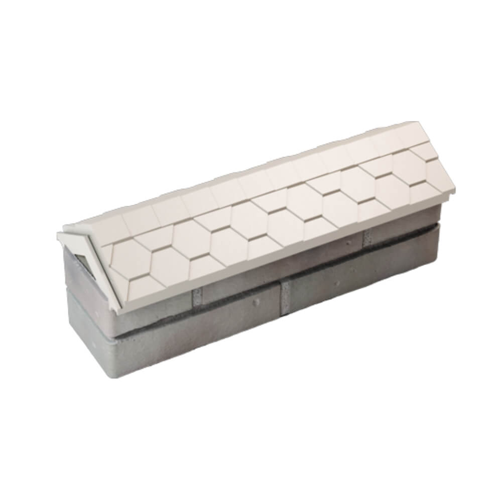 Парапет Zking Эверест Бежевый с посадкой на 0.5 кирпича (130мм) в Первоуральске фото