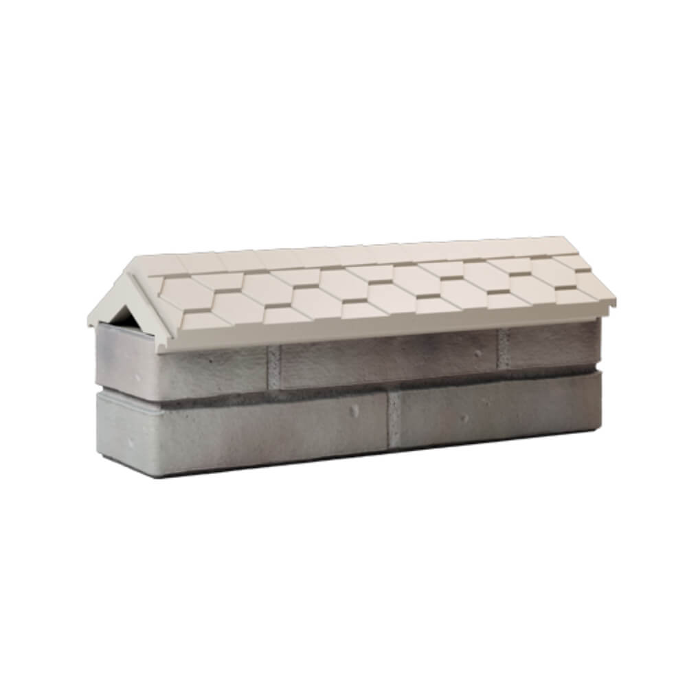 Парапет Zking Эверест Бежевый с посадкой на 0.5 кирпича (130мм) Первоуральск фото