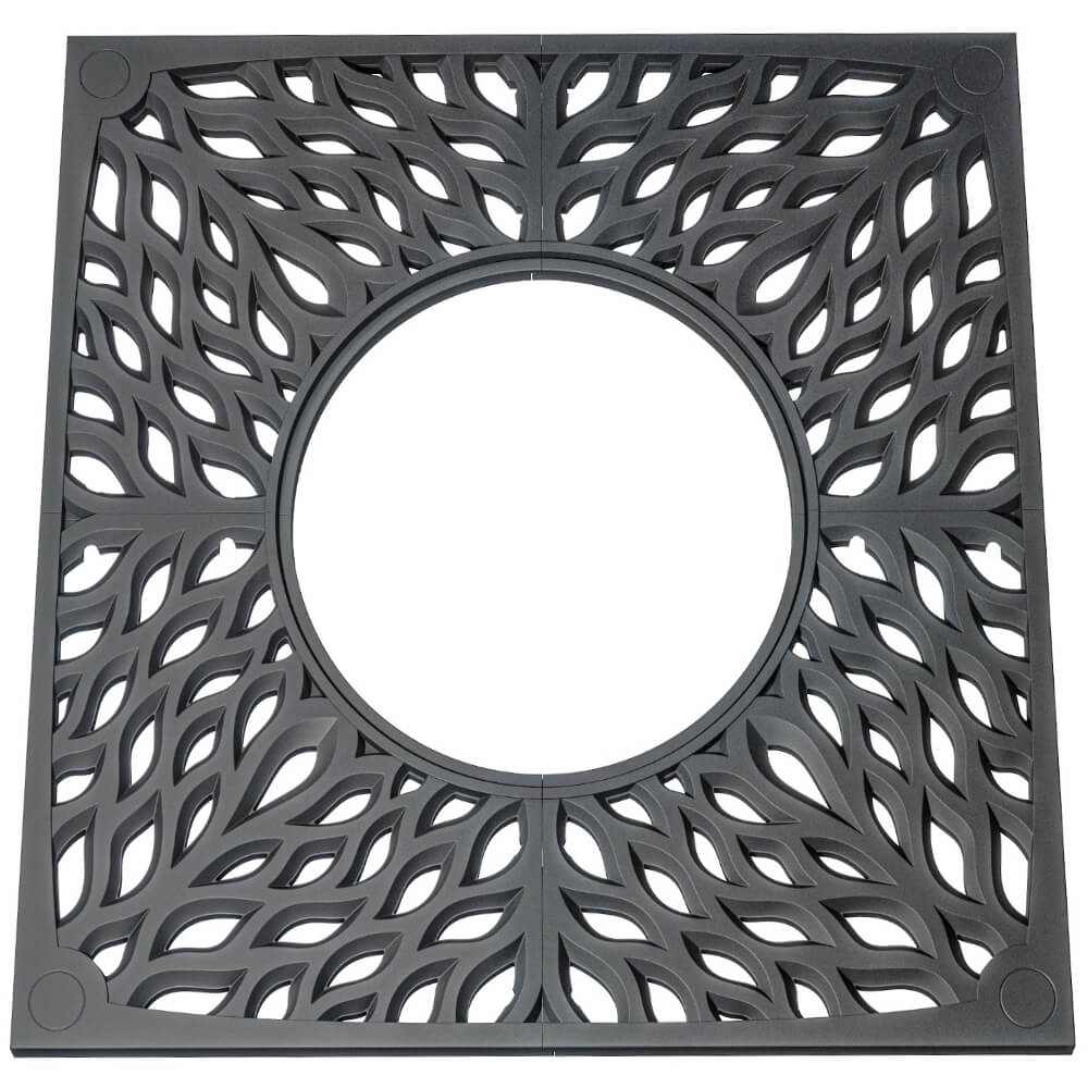 Приствольная решетка для дерева ZKING CRUST 2х2м Черная Первоуральск фото