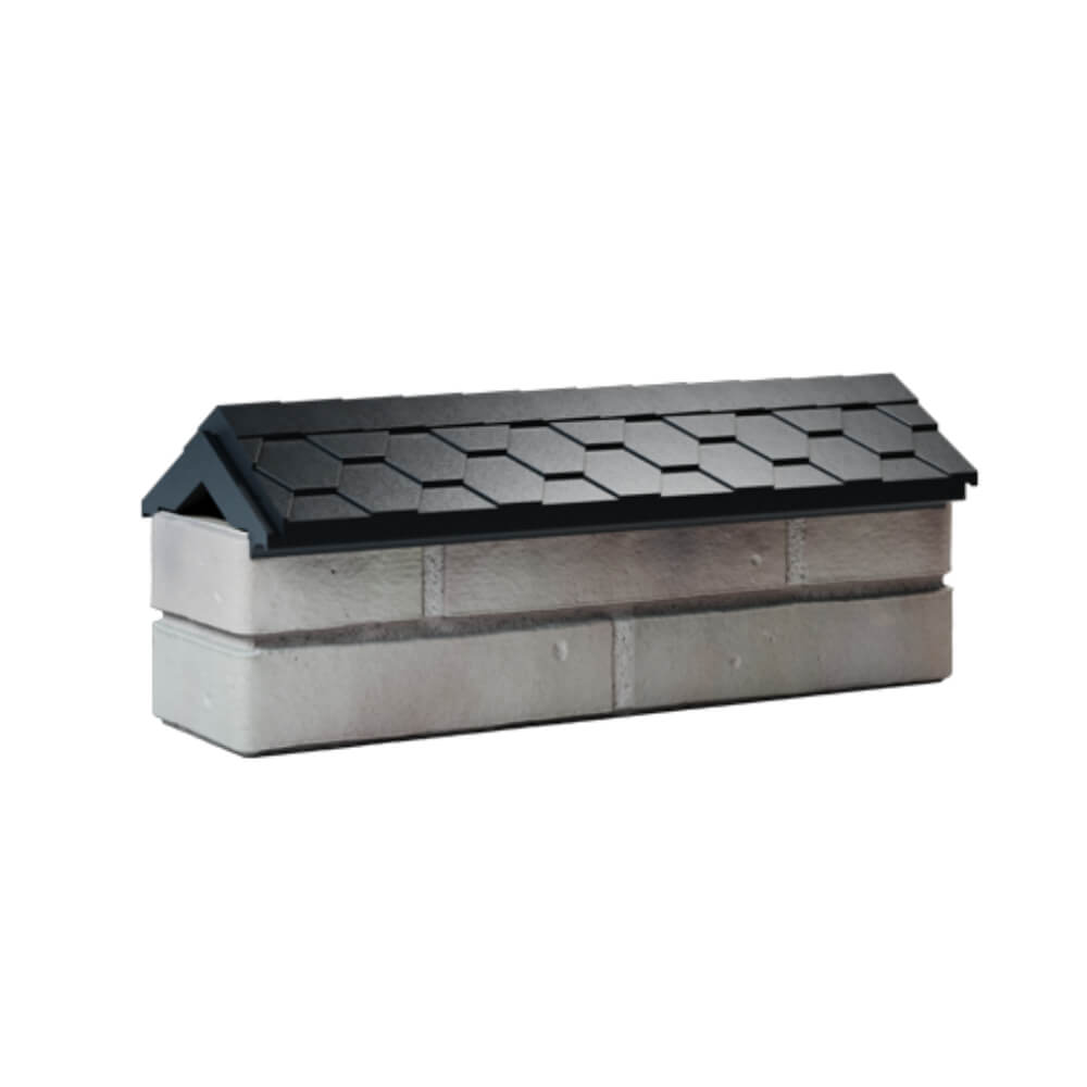 Парапет Zking Эверест Черный с посадкой на 0.5 кирпича (130мм) Первоуральск фото