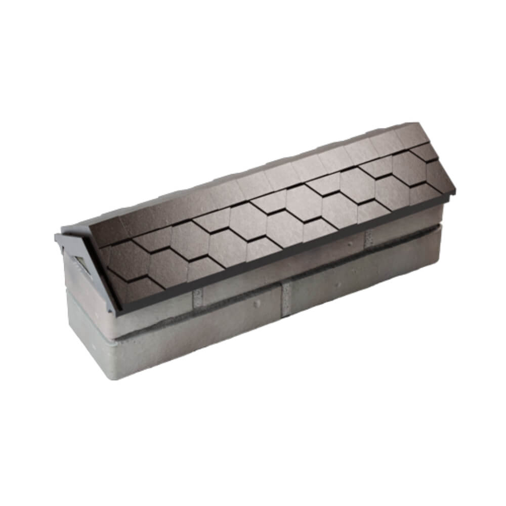 Парапет Zking Эверест Коричневый с посадкой на 0.5 кирпича (130мм) в Первоуральске фото