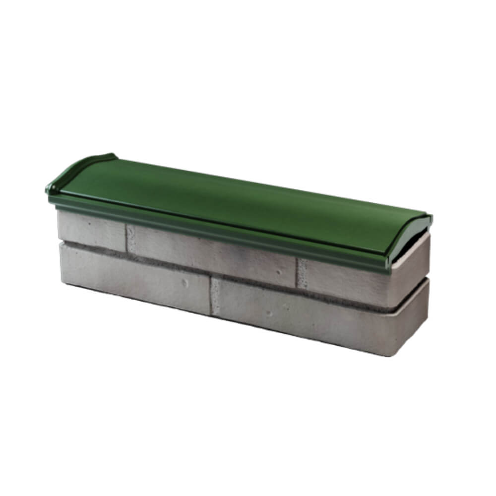 Парапет Zking Монблан Зеленый посадка на 0.5 кирпича (130мм) в Первоуральске фото