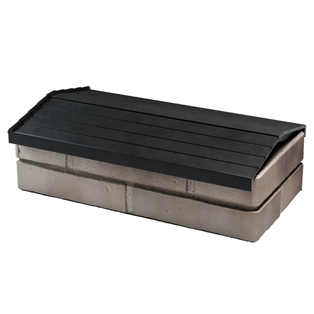 Парапет Zking Бона ХайТек Черный с посадкой на 1 кирпич (200/225/255мм) в Первоуральске фото