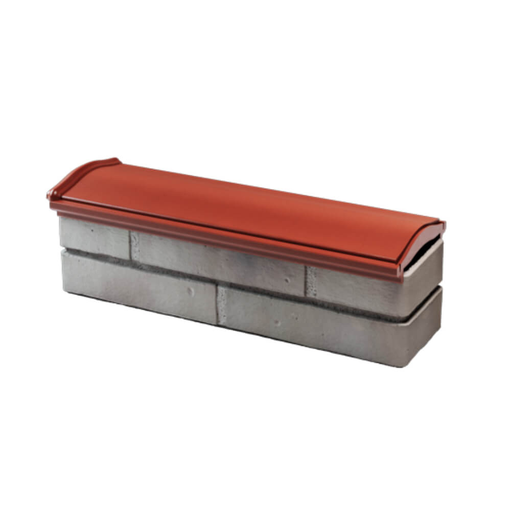 Парапет Zking Монблан Красный посадка на 0.5 кирпича (130мм) в Первоуральске фото