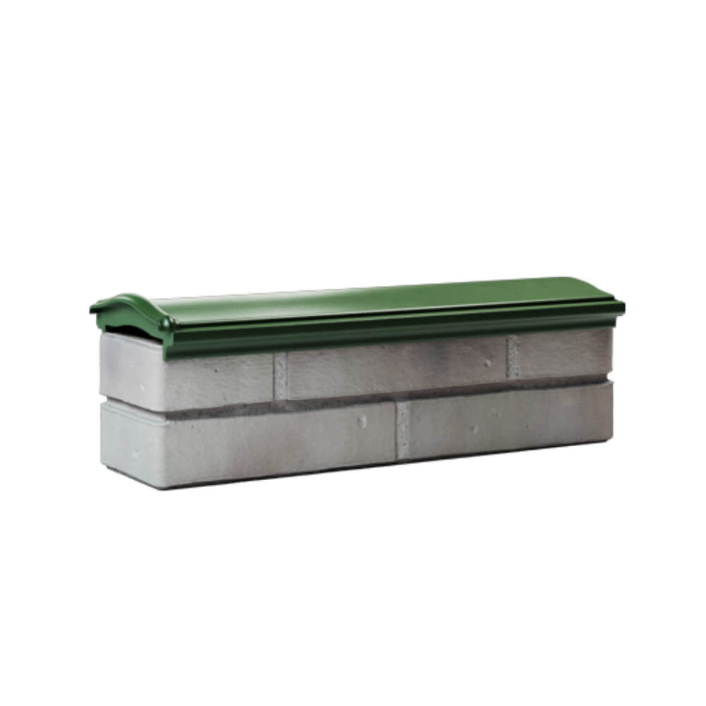 Парапет Zking Монблан Зеленый посадка на 0.5 кирпича (130мм) Первоуральск фото