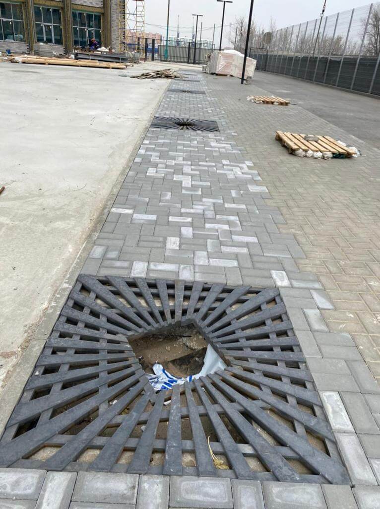 Приствольная решетка для дерева ZKING ATMOSPHERE 1.2х1.2м Черная в Первоуральске фото