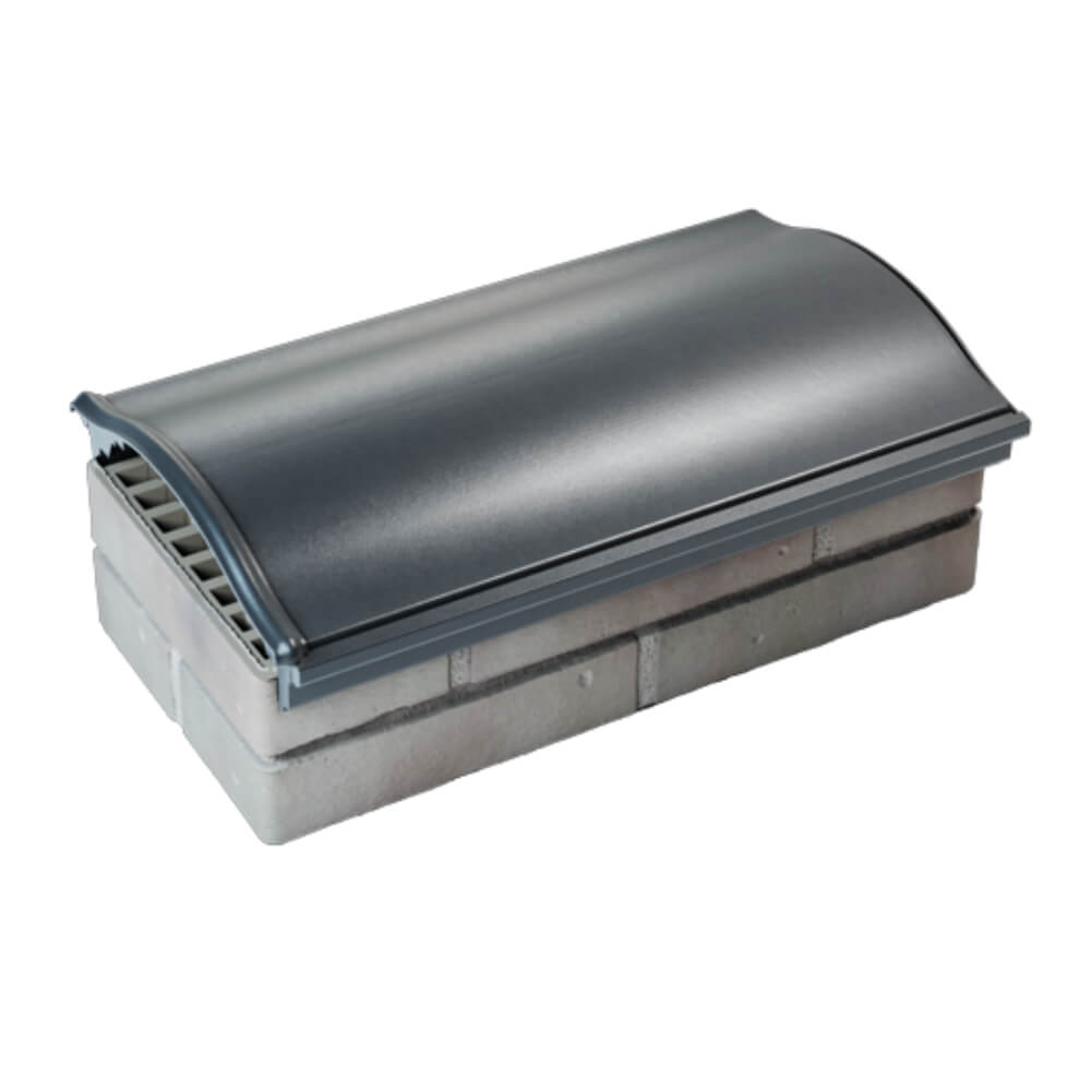 Парапет Zking Монблан Серый посадка на 1 кирпич (200/225/255мм) в Первоуральске фото