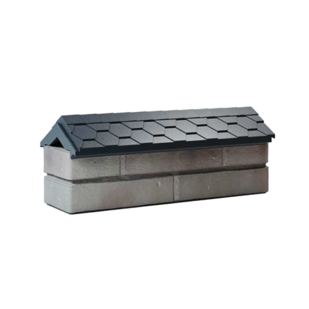 Парапет Zking Эверест Серый с посадкой на 0.5 кирпича (130мм) Первоуральск фото