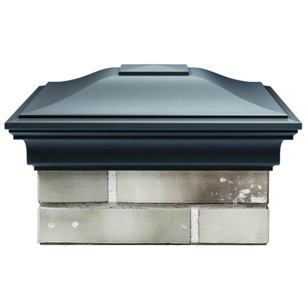 Колпак Zking Монблан Серый на столб 1.5х1.5 кирпича (385х385мм) Первоуральск фото