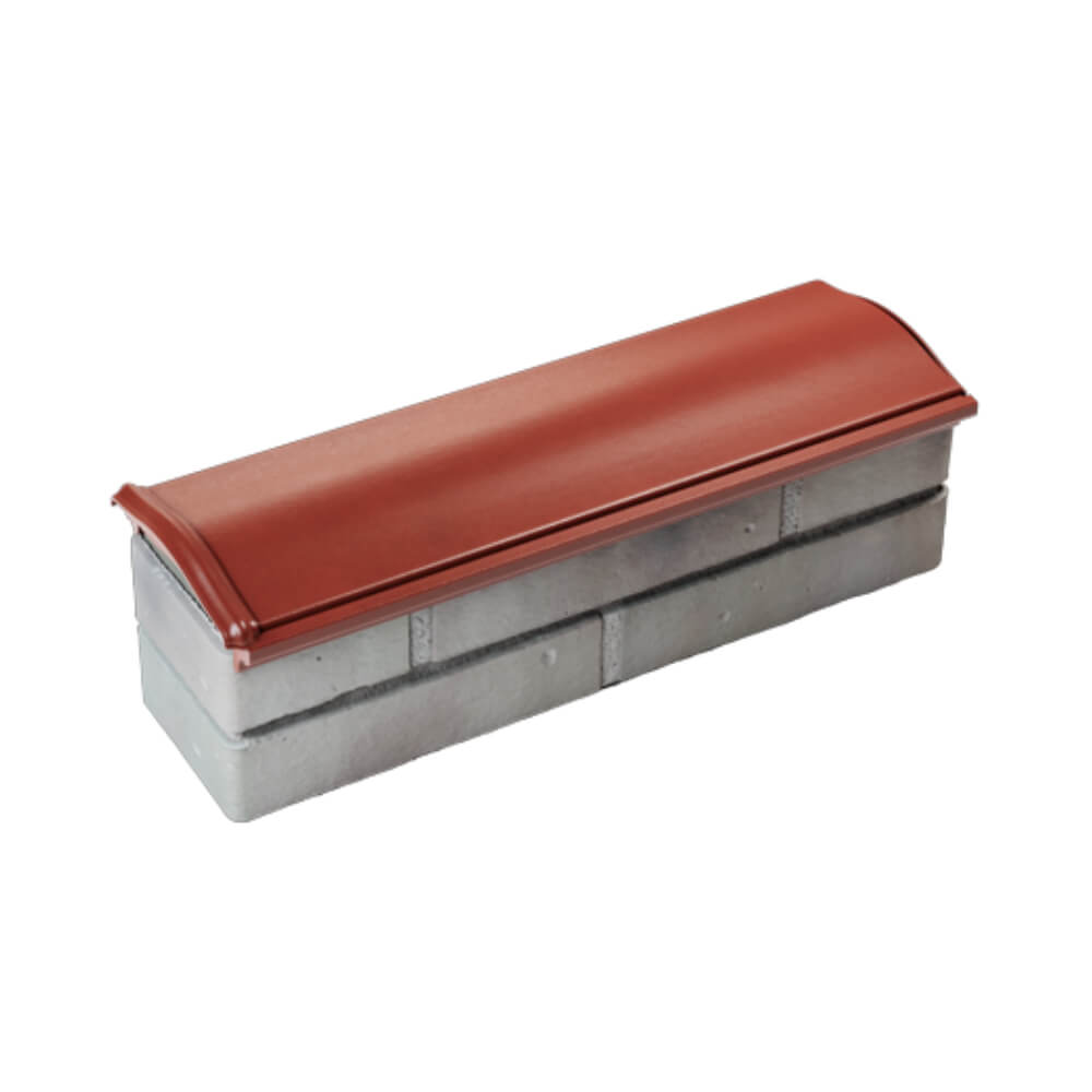 Парапет Zking Монблан Красный посадка на 0.5 кирпича (130мм) в Первоуральске фото