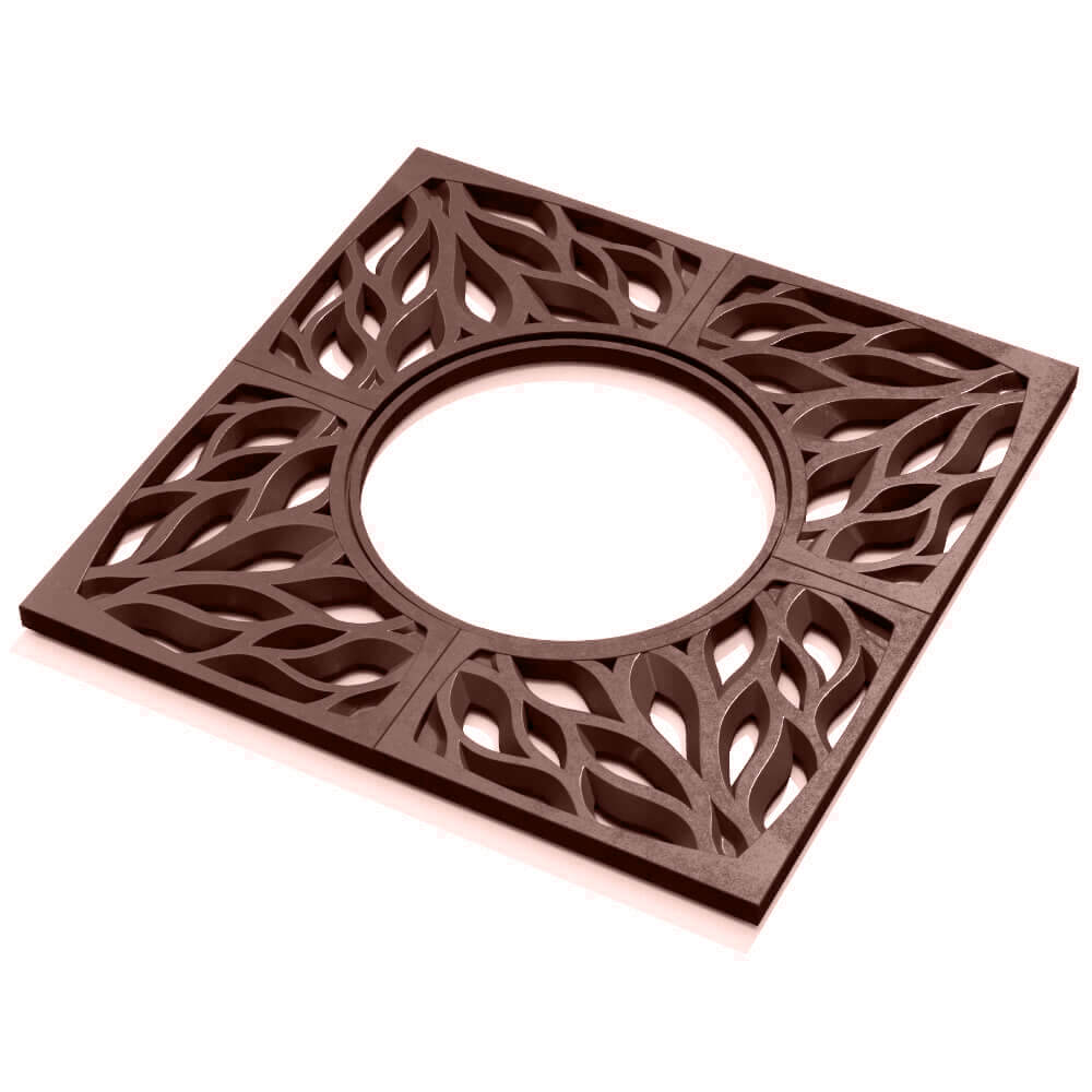 Приствольная решетка для дерева ZKING CRUST 1.2х1.2м Коричневая в Первоуральске фото