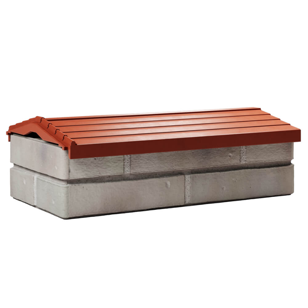 Парапет Zking Бона ХайТек Красный с посадкой на 1 кирпич (200/225/255мм) Первоуральск фото