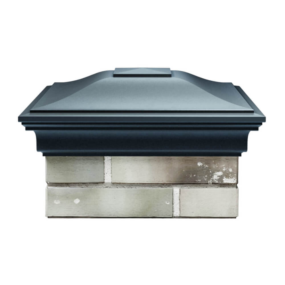 Колпак Zking Монблан Серый на столб 1.5х1.5 еврокирпича 0.7НФ (355х355мм) Первоуральск фото