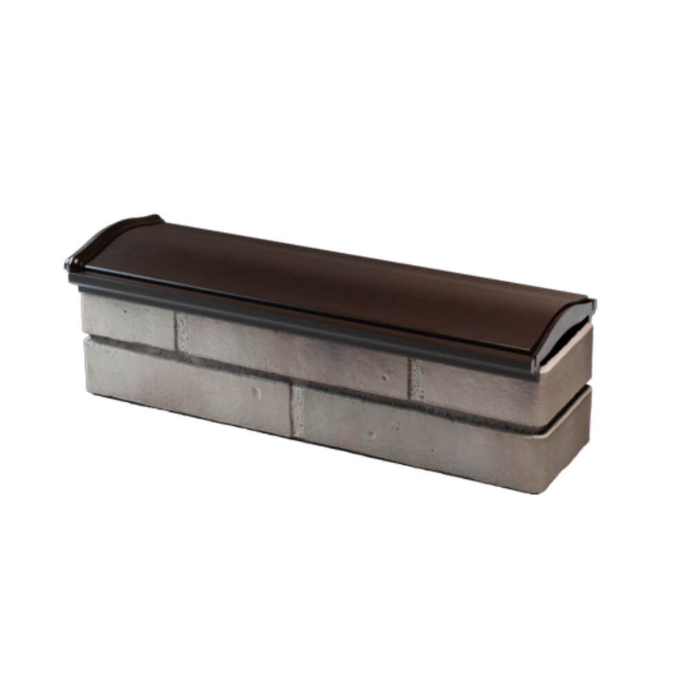 Парапет Zking Монблан Коричневый посадка на 0.5 кирпича (130мм) в Первоуральске фото