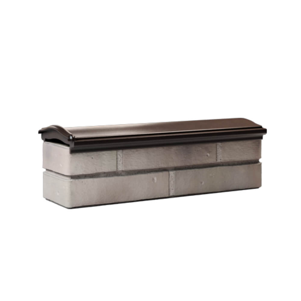 Парапет Zking Монблан Коричневый посадка на 0.5 кирпича (130мм) Первоуральск фото