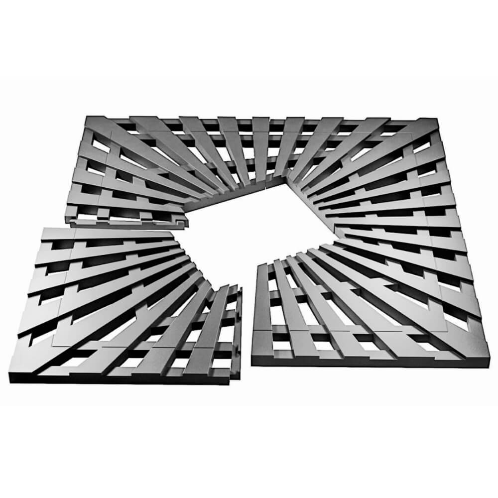 Приствольная решетка для дерева ZKING ATMOSPHERE 1.2х1.2м Серая в Первоуральске фото