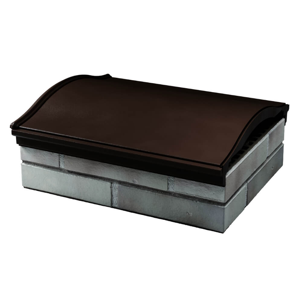 Парапет Zking Монблан Коричневый посадка на 1.5 кирпича (355/385мм) в Первоуральске фото