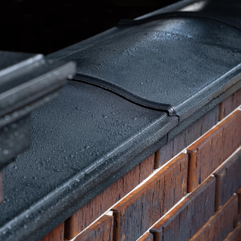 Парапет Zking Монблан Черный посадка на 0.5 кирпича (130мм) в Первоуральске фото