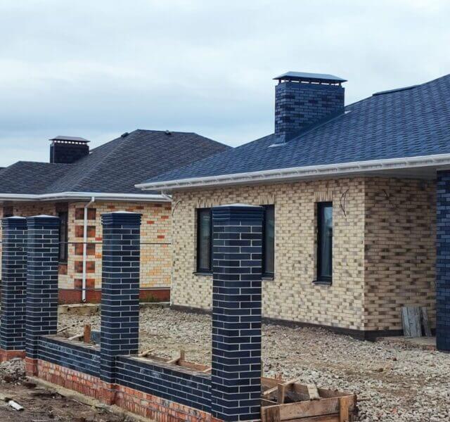 Колпак Zking Бона ХайТек Серый на столб 1.5х1.5 кирпича (385х385мм) в Первоуральске фото