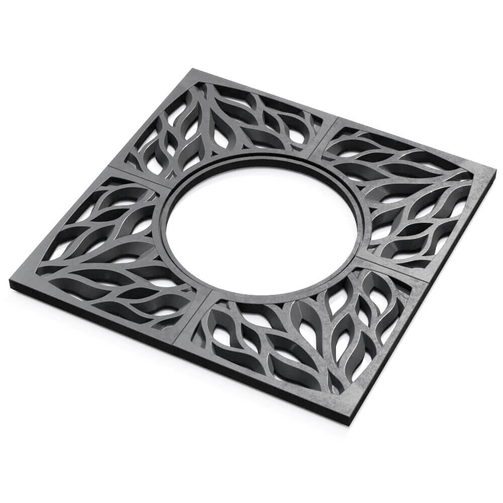 Приствольная решетка для дерева ZKING CRUST 1.2х1.2м Серая в Первоуральске фото