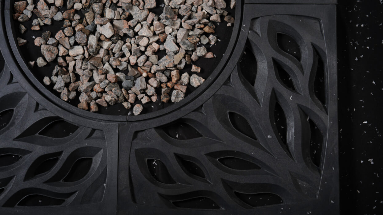 Приствольная решетка для дерева ZKING CRUST 1.2х1.2м Черная в Первоуральске фото