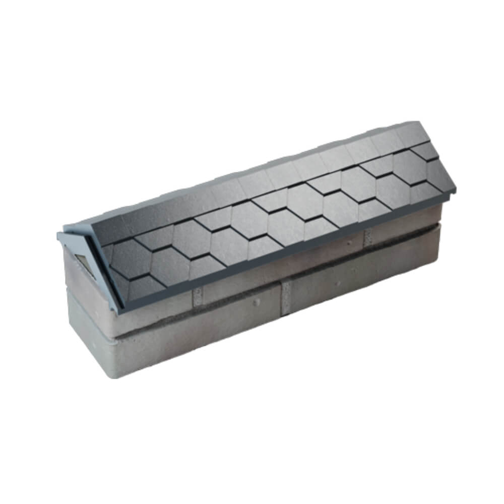 Парапет Zking Эверест Серый с посадкой на 0.5 кирпича (130мм) в Первоуральске фото