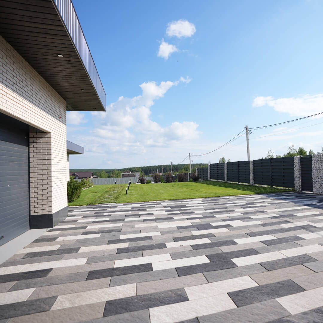 Шаговая плита STONE Графитовый Серый 990х330х55мм в Первоуральске фото